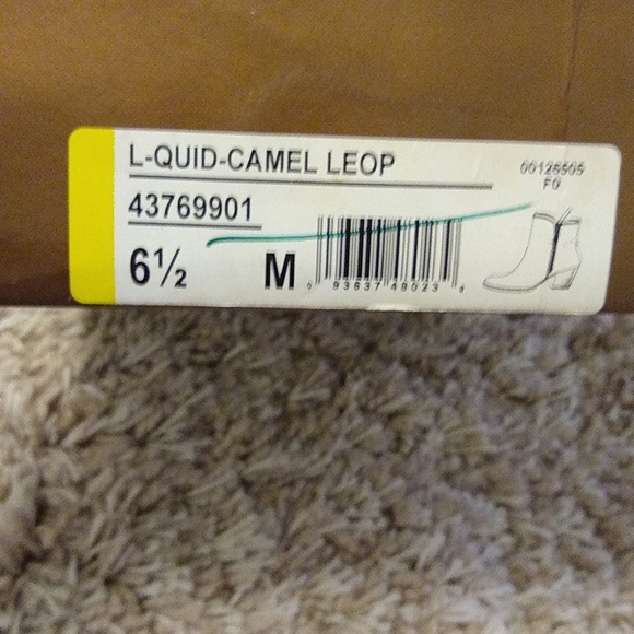 Leopard pony hair booties - Picture 6 of 6